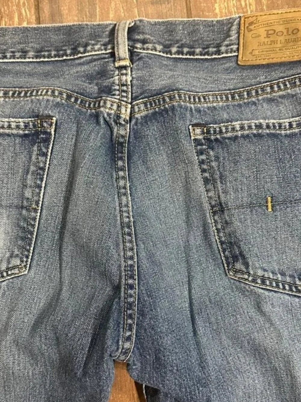 Polo Ralph Lauren men’s blue jeans Size 34x30” #denim